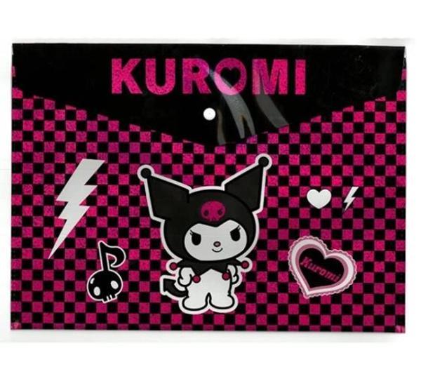 Kuromi Çıtçıtlı Dosya A4 - 2 adet - Image 1