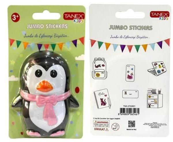 Tanex Jumbo Stickers Sukuşi Penguen Atkılı - Image 1