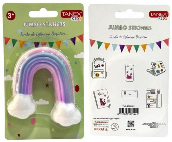 Tanex Jumbo Stickers Sukuşi Gökkuşağı - Image 1