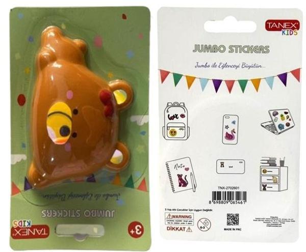 Tanex Jumbo Stickers Sukuşi Kedi - Image 1