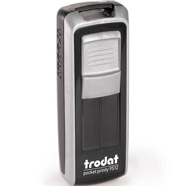 Trodat P4 Boş Cep Kaşe 47X18 Mm Beyaz Mavi Keçe 9512 - Image 1