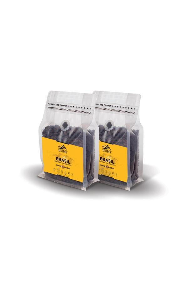Vestron Ekoset 500Gr Brezilya Santos Single Origin Filtre Kahve %100 Arabica - Image 1