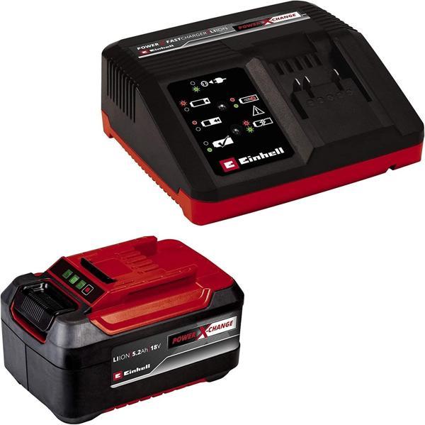 Einhell Power X-Change 5,2 Ah Akü ve Şarj Cihazı Seti - Image 1