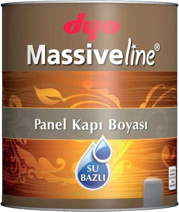Massiveline Su Bazlı Panel Kapı Boyası Beyaz 2,5 Litre - Image 1