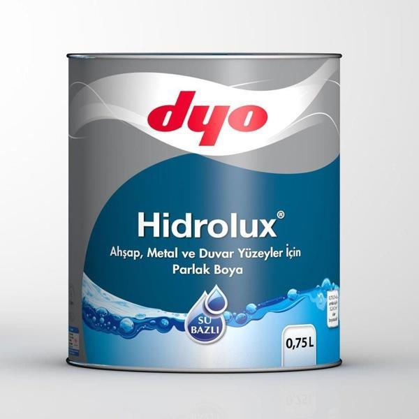 Dyo Hidrolüx 0,75 Litre Beyaz Su Bazlı Ahşap Metal Boyası - Image 1