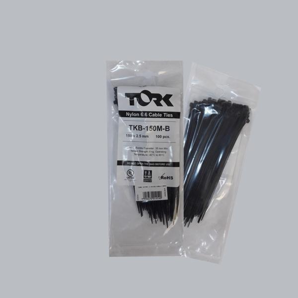 Tork Siyah Kablo Bağı 2,5x150 - Image 1