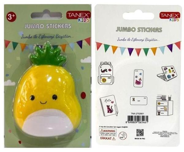 Tanex Jumbo Stickers Sukuşi Ananas - Image 1
