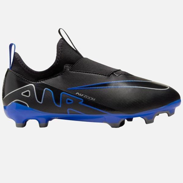 Nike Mercurial Air Zoom Vapor 15 Academy FG/MG Çoraplı Çocuk Kramponu Siyah - Image 1