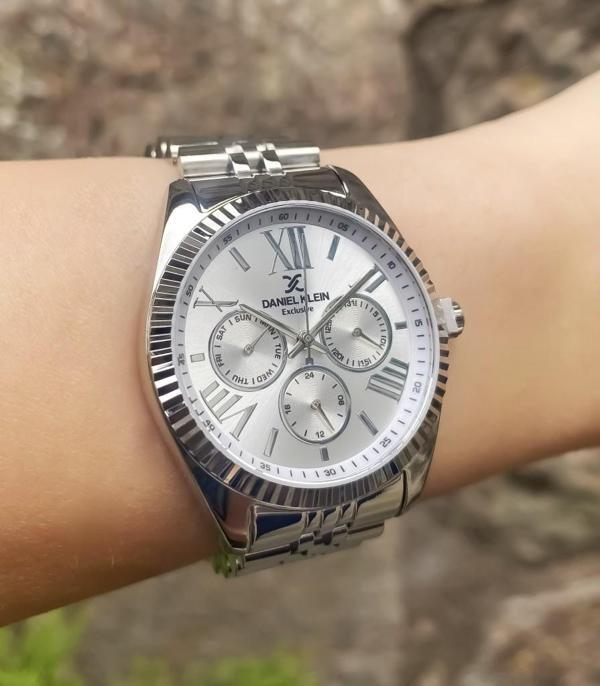 Daniel Klein DKE.1.10847 Exclusive Tüm Fonksiyonlar Aktif 3 ATM Su Geçirmezliğe Sahip Kadın Kol Saati - Image 1