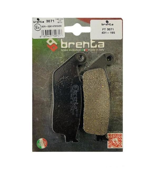 Honda Xl 600 Transalp 1994-1996 Ön Fren Balata  Brenta (made in italy) - Image 1