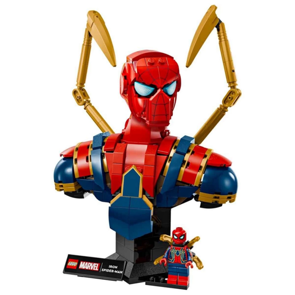Nessiworld LEGO Marvel Iron Örümcek Adam Büstü 76326 - Image 1