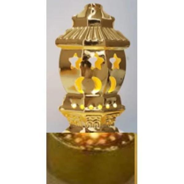 12 li Ramazan Ayaklı Led Işık Gold Renk Gün Işığı - Image 1