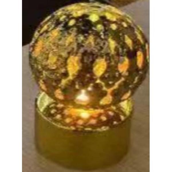 12 li Ramazan Ayaklı Led Işık Gold Renk Gün Işığı - Image 1