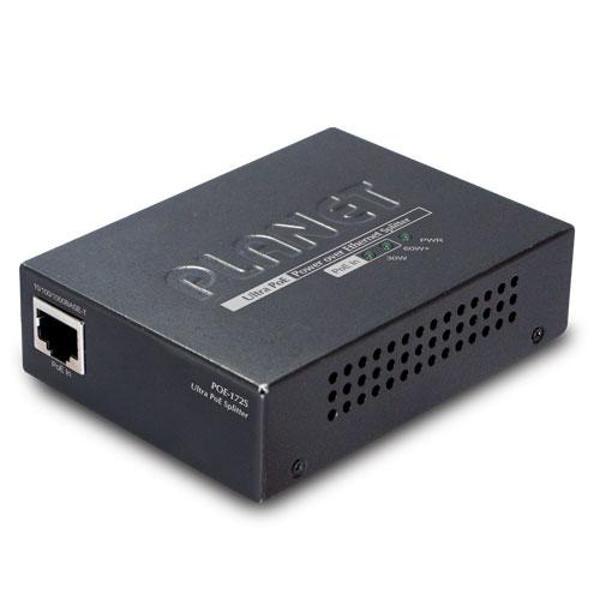 Tek Port 10/100/1000Mbps Ultra PoE Splitter (12V/19V/24V)&lt;br&gt;
Single-Port 10/100/1000Mbps Ultra PoE Splitter (12V/19V/24V) - Image 1
