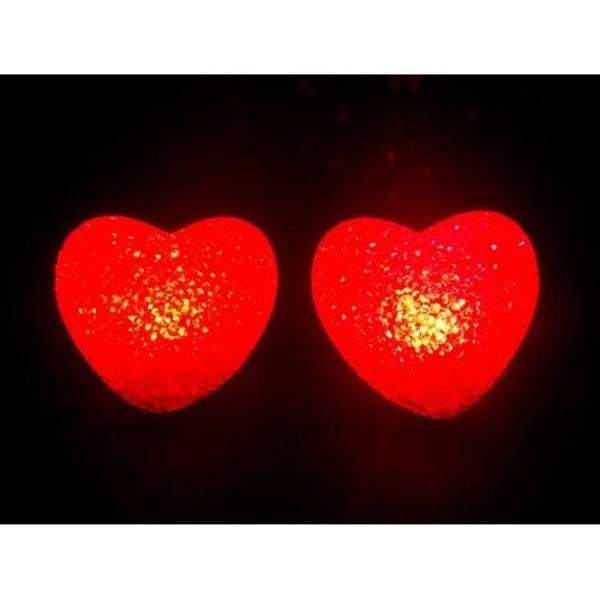 Led Işıklı Kırmızı Kalp Gece Lambası - Image 1