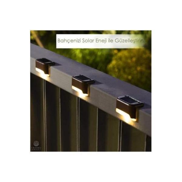 WaterProof Solar Merdiven Lambası 4 Adet - Image 1