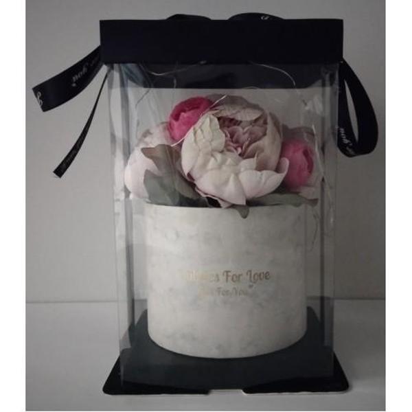 Led Işıklı Pembe Sevgililer Günü Hediyesi - Image 1