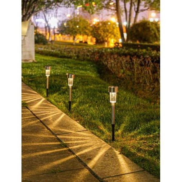 Metal Gövdeli Solar Bahçe Lambası 10 lu - Image 1