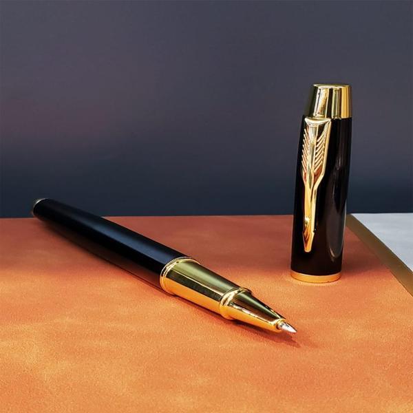 Metal Siyah Gold Kalem - Image 1