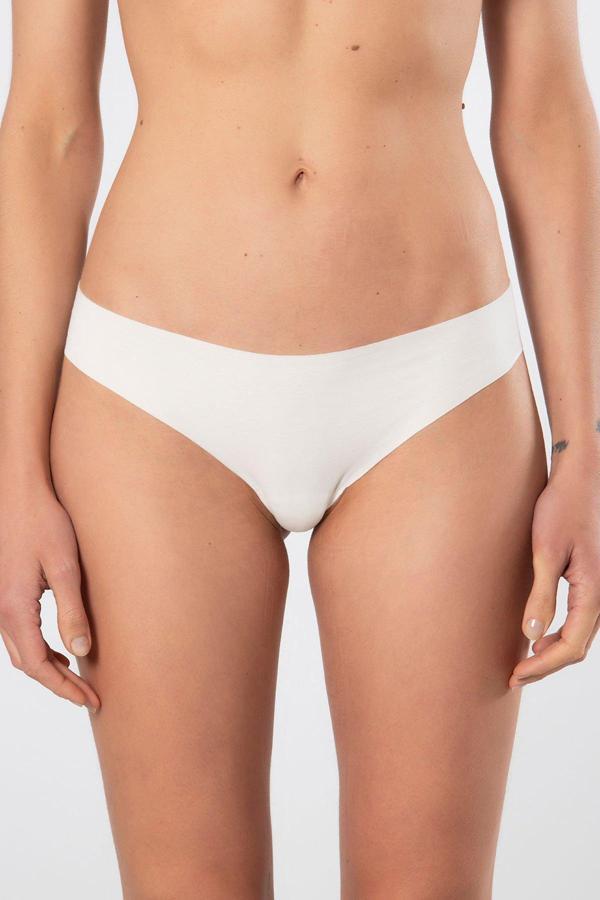 Türen Kadın Lazer Kesim Pamuklu Brazilian Külot 908/Ekru - Image 1