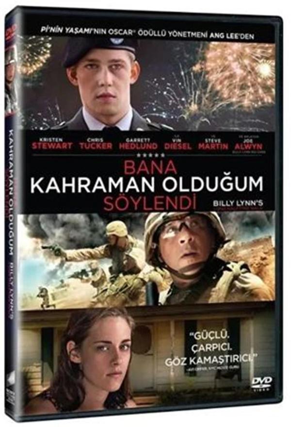 Bana Kahraman Olduğum Söylendi - Billy Lynn’s Long Halftime Walk ( Türkçe Altyazı ) ( Ambalajında - Sıfır ) DVD - Image 1
