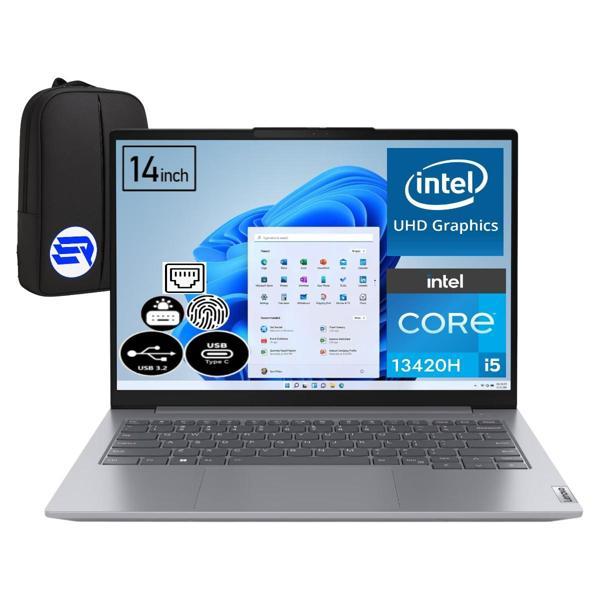 Lenovo Thinkbook G6 Irl 21KG00UCTREP8 Intel I5-13420H 16GB Ram 2 Tb SSD 14" (1920X1200) WIN11 Pro + Elektropasaj Çanta - Image 1