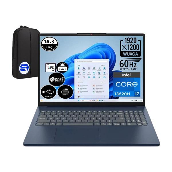 Lenovo Ideapad Slim 3 83K10061TREP4 I7-13620H 16GB Ram 2tb SSD Wuxga 15.3" IPS WIN11 Pro + Elektropasaj Çanta - Image 1