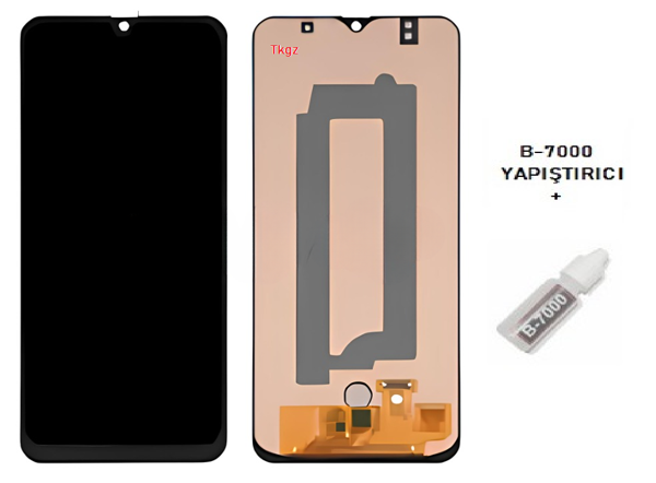 Tkgz - Samsung Galaxy A50 - SM-A505 Lcd Ekran Dokunmatik - A - Kalite + B-7000 - Image 1