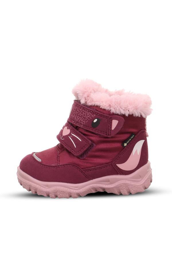 Husky Superfit Marka Kız Çocuk Gorateks Desenli Bot Mor - Image 1