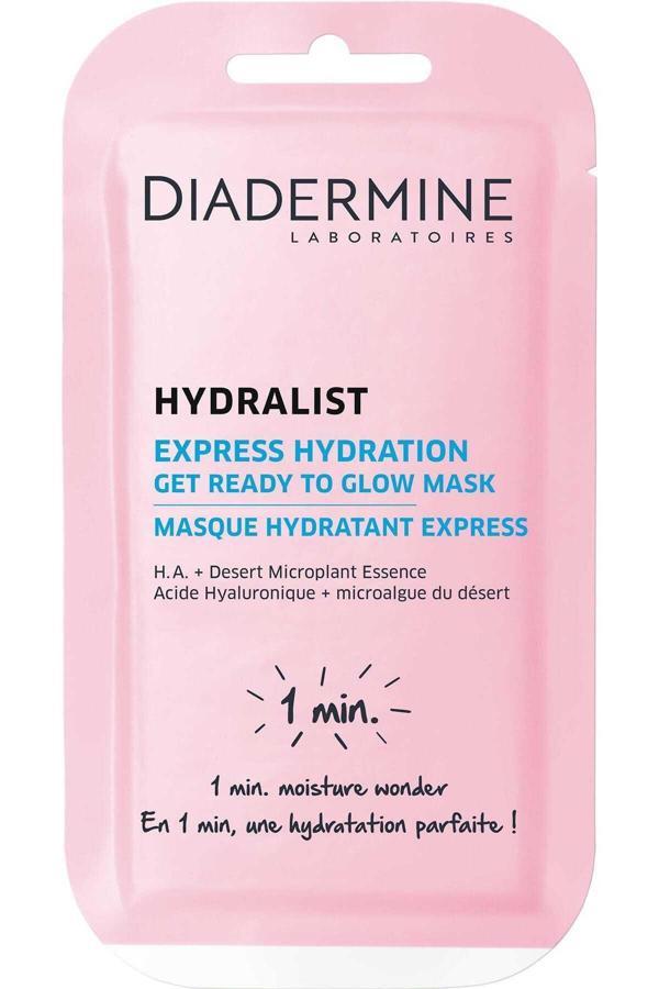 Diadermine Nemlendirici Maske Hydralist Express Hydration Get Ready To Glow 8 Ml 3178041332842 - Image 1