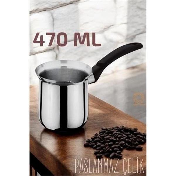 Paslanmaz Çelik Cezve 470 ml - Image 1