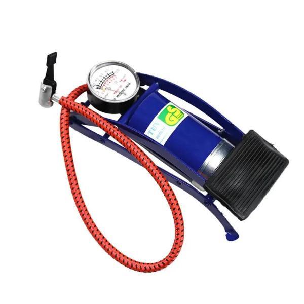 İnce Piston Araç Lastik Şişirme Göstergeli Ayak Pompası - Image 1