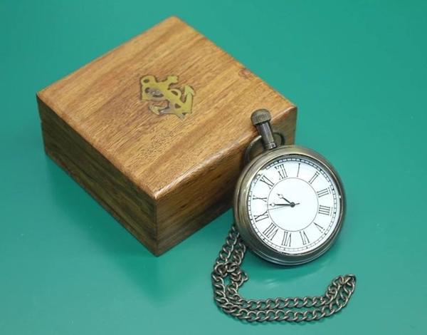 Ahşap Kutulu Köstekli Saat 15503 - Image 1