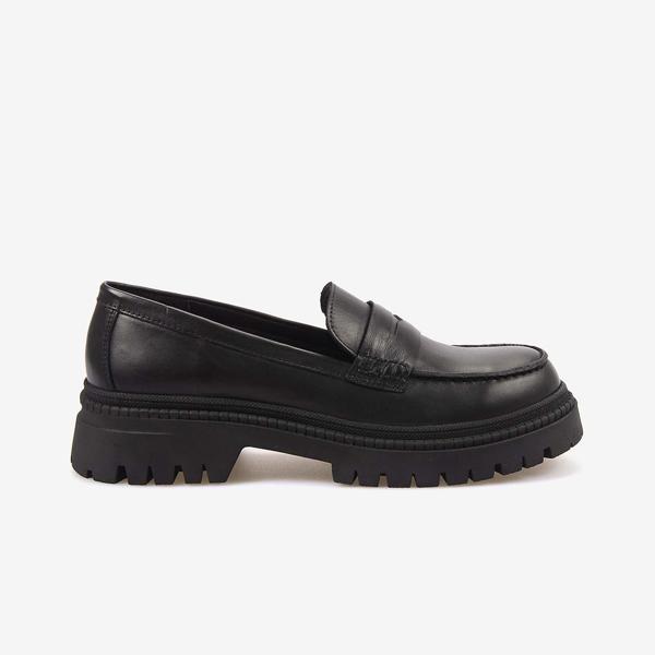 Kemal Tanca Hakiki Deri Kadın Günlük Ayakkabı 51616 - Image 1