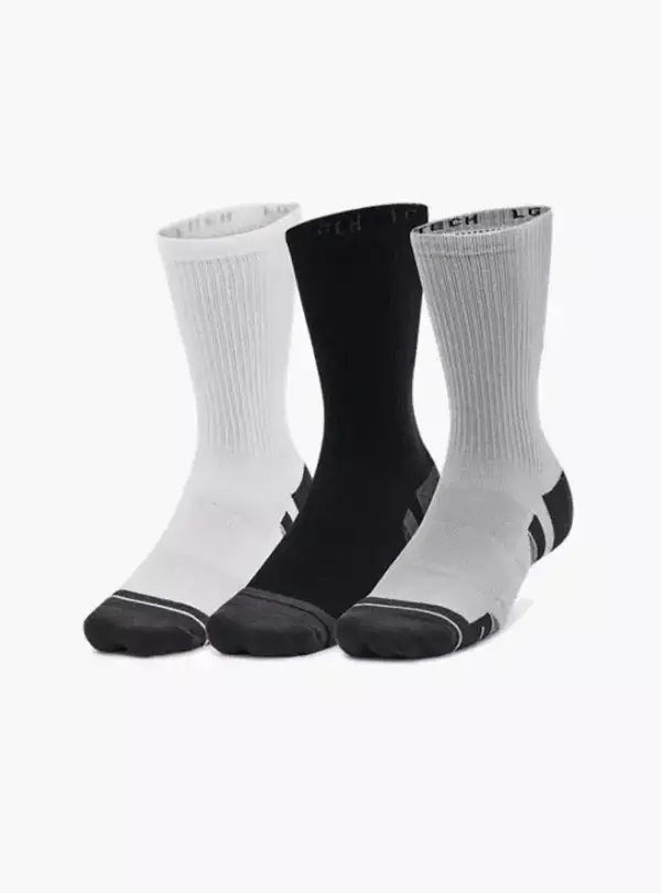 Under Armour Performance Tech 3’lü Paket Crew Çorap - Image 1