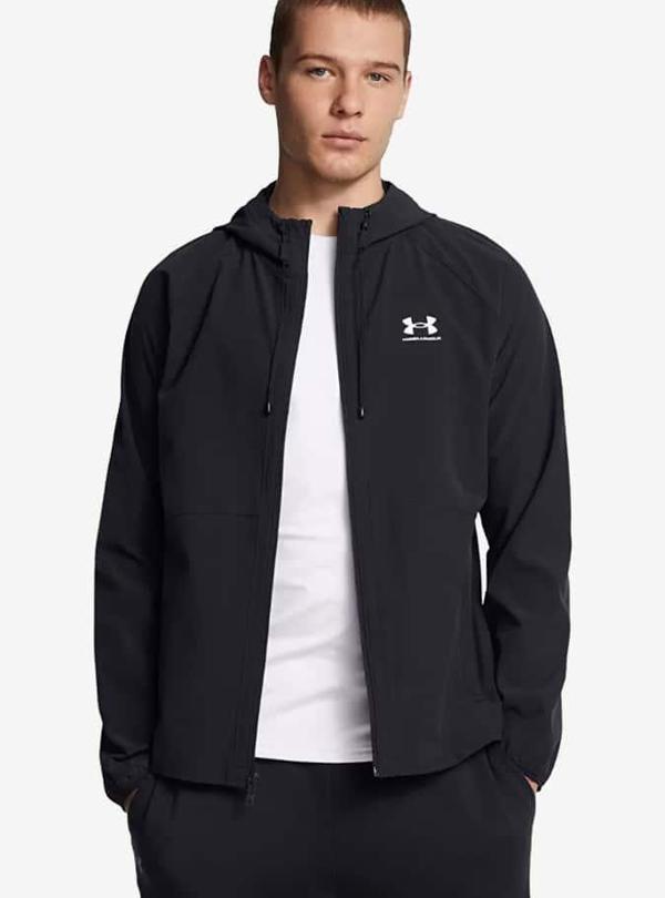Under Armour Vibe Woven Jacket Erkek Rüzgarlık 6003001-001 - Image 1