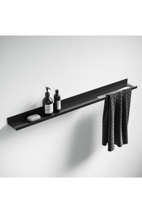 Create Handle Create&Handle 60 Cm Mat Siyah Metal Duvar Rafı – Şık, Dayanıklı Ve Fonksiyonel Tasarım - Image 1