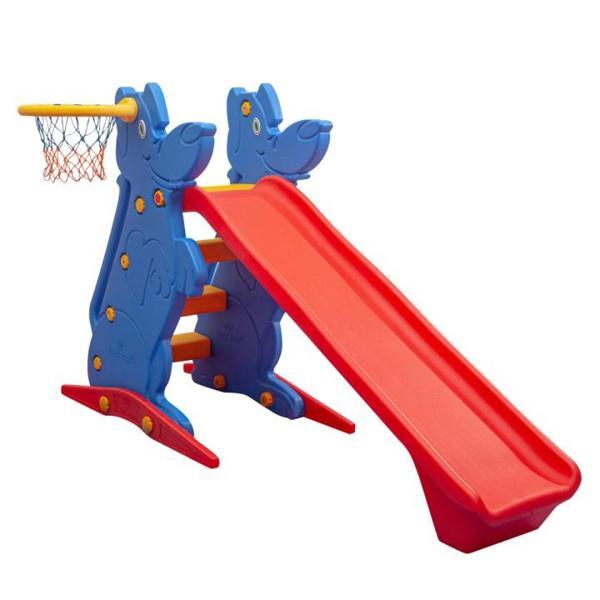 King KidsPotalı Kaydırak Mavi - Image 1