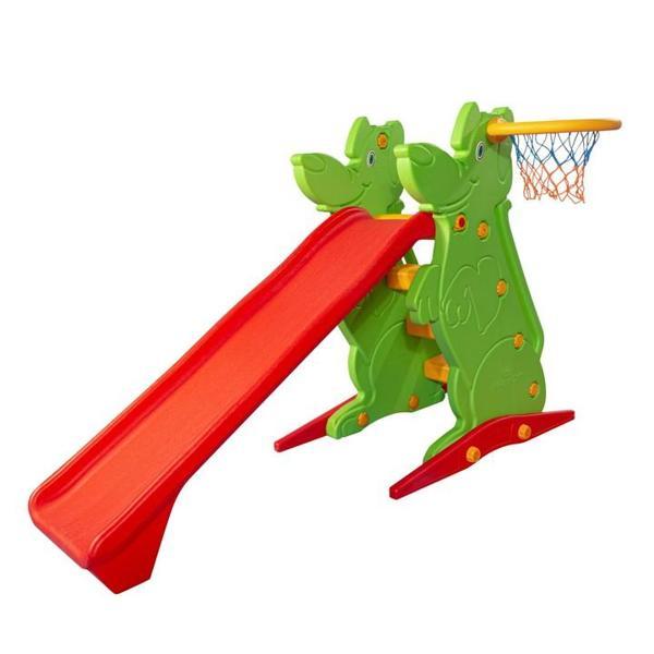 King Kids Potalı Kaydırak Yeşil - Image 1