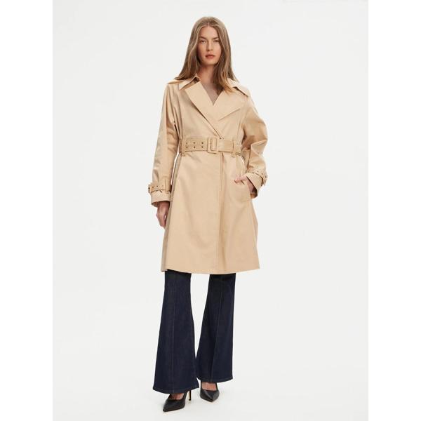 Guess Raphaelle Kadın Krem Trençkot W5YL02WHDF1-A11T - Image 1