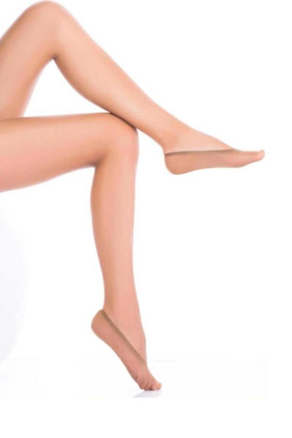 Microfiber Suba Kadın Babet Çorap Ten 57 - Image 1