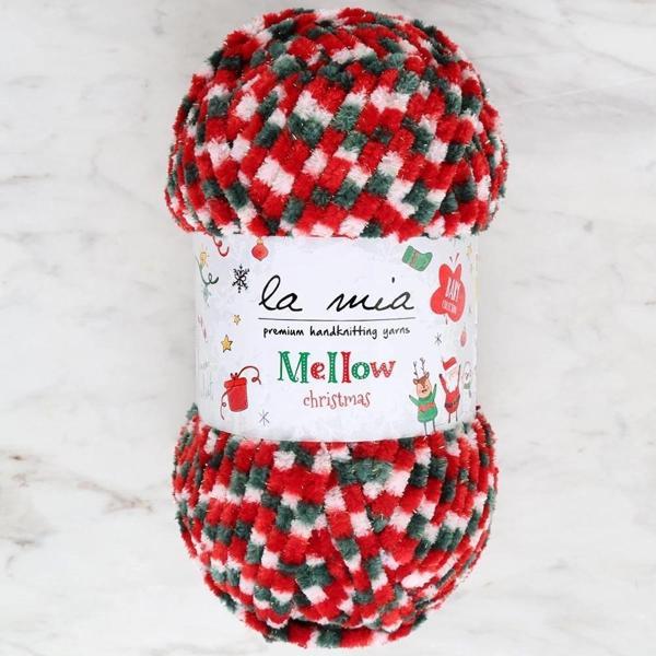 La Mia Mellow Christmas Altın Simli El Örgü İpi - - Image 1