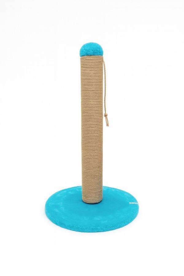 Reyo Pet Yuvarlak Kedi Tırmalama Platformu Mavi - Image 1