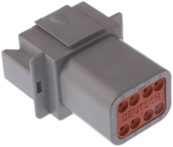 TE 15 Adet DT04-08PA Otomotiv Konnektörü | 8 Pinli A Anahtarlı Dişi Muhafaza | TE Connectivity DEUTSCH DT Serisi - Image 1