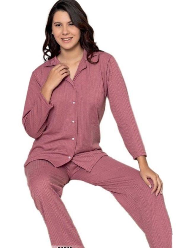 Kışlık Kadın Pijama Takımı Bella Vita Pamuklu Kumaş M/2XL - Image 1