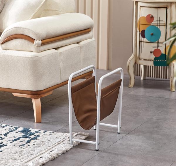 Lucıano  Dergılık Beyaz Metal Taba Deri - Image 1