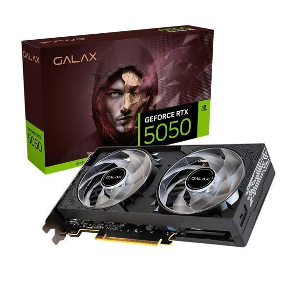 GALAX GeForce RTX 5050 1-Click OC V2 8GB GDDR6 128 Bit DLSS 4 Ekran Kartı (55NSL8MHDXRE) - Image 1