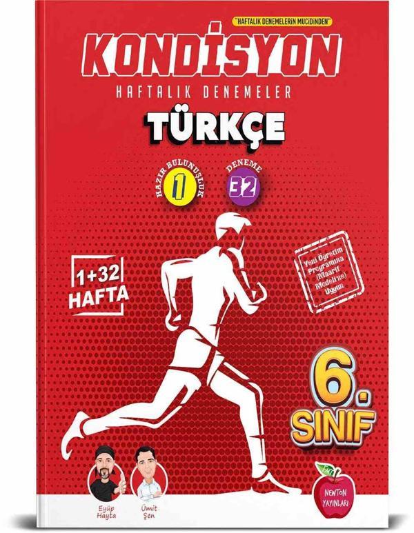 Newton Yayınları 6. Sınıf Kondisyon Türkçe Deneme Sınavı Yeni Maarif - Newton Yayınları - Image 1