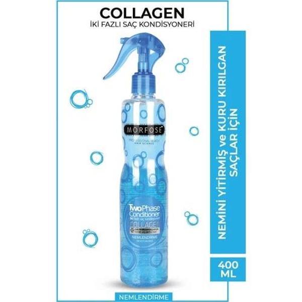 morfose Kolajen Çift Fazlı Kondisyoner Fön Suyu 400 ml - Image 1