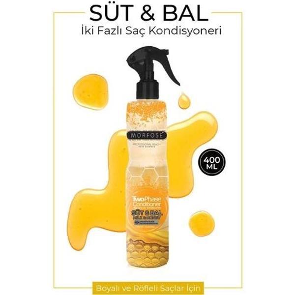 morfose Çift Fazlı Süt & Bal Kondisyoner Fön Suyu 240 ml - Image 1